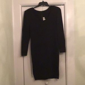 St John By Marie Gray black knitted dress size 6